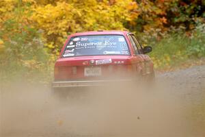 Levi Johnson / Griffin Johnson BMW 325e on SS15, Double Trouble.