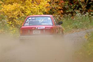 Levi Johnson / Griffin Johnson BMW 325e on SS15, Double Trouble.