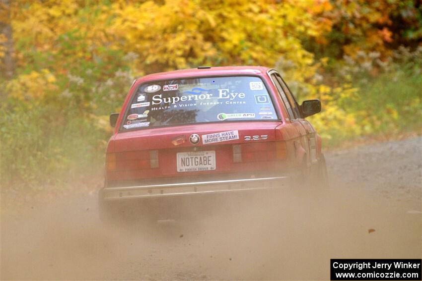 Levi Johnson / Griffin Johnson BMW 325e on SS15, Double Trouble.