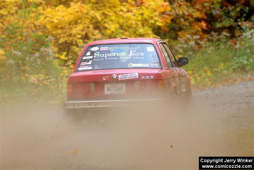 Levi Johnson / Griffin Johnson BMW 325e on SS15, Double Trouble.