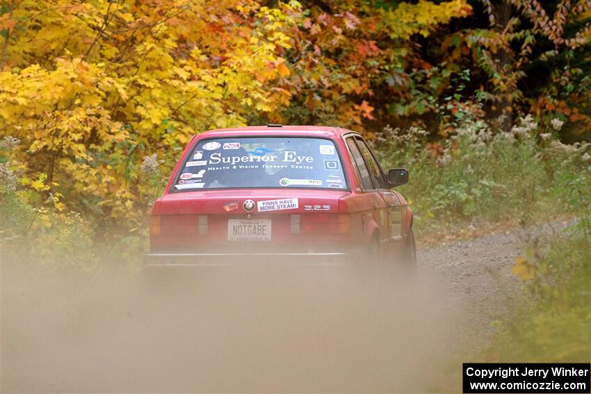 Levi Johnson / Griffin Johnson BMW 325e on SS15, Double Trouble.