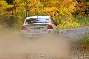 Jamey Randall / Andrew Rausch Subaru WRX on SS15, Double Trouble.