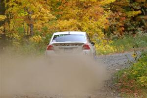 Jamey Randall / Andrew Rausch Subaru WRX on SS15, Double Trouble.