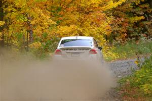 Jamey Randall / Andrew Rausch Subaru WRX on SS15, Double Trouble.