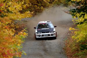 Aidan Hicks / John Hicks Subaru Impreza Wagon on SS15, Double Trouble.