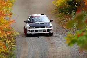 Aidan Hicks / John Hicks Subaru Impreza Wagon on SS15, Double Trouble.