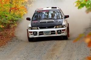 Aidan Hicks / John Hicks Subaru Impreza Wagon on SS15, Double Trouble.