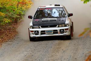 Aidan Hicks / John Hicks Subaru Impreza Wagon on SS15, Double Trouble.