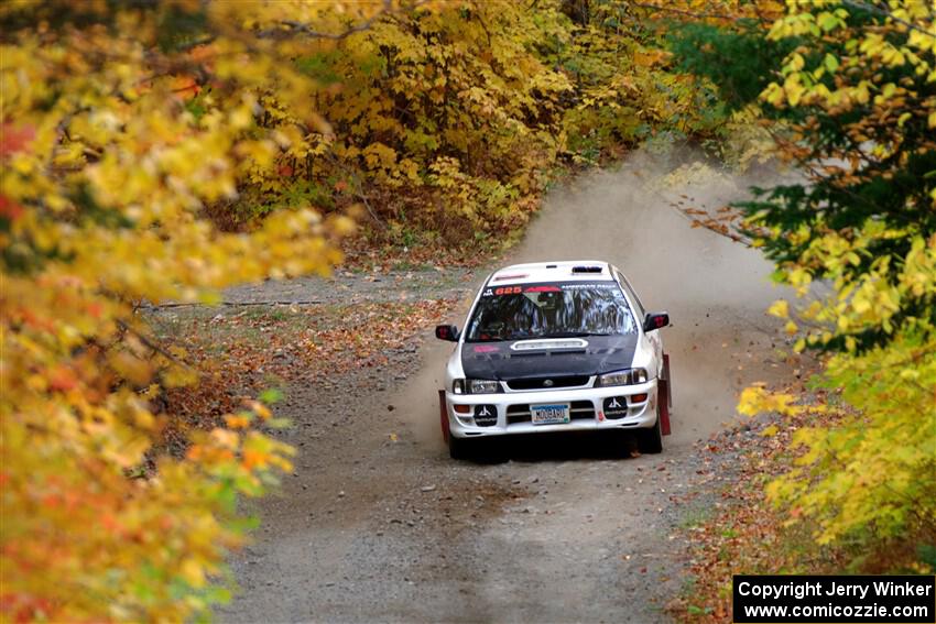 Aidan Hicks / John Hicks Subaru Impreza Wagon on SS15, Double Trouble.