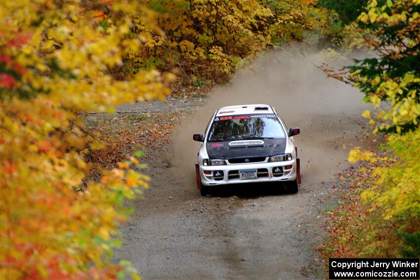 Aidan Hicks / John Hicks Subaru Impreza Wagon on SS15, Double Trouble.