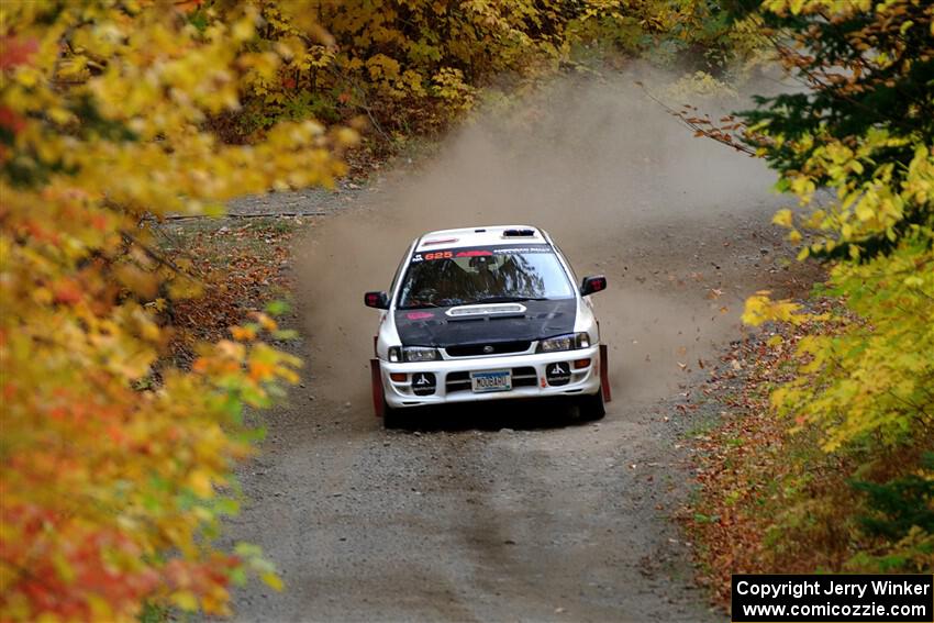 Aidan Hicks / John Hicks Subaru Impreza Wagon on SS15, Double Trouble.