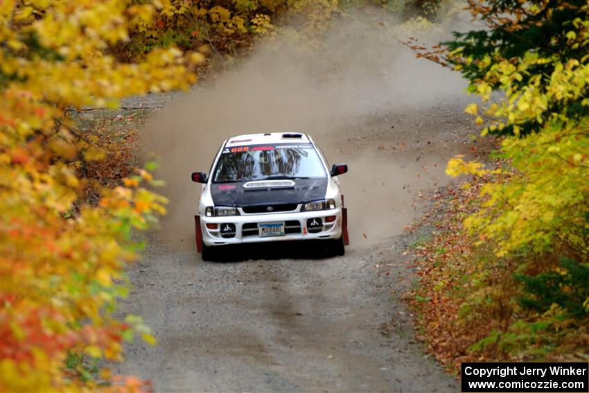 Aidan Hicks / John Hicks Subaru Impreza Wagon on SS15, Double Trouble.