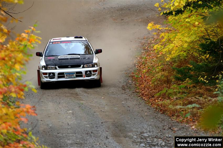 Aidan Hicks / John Hicks Subaru Impreza Wagon on SS15, Double Trouble.