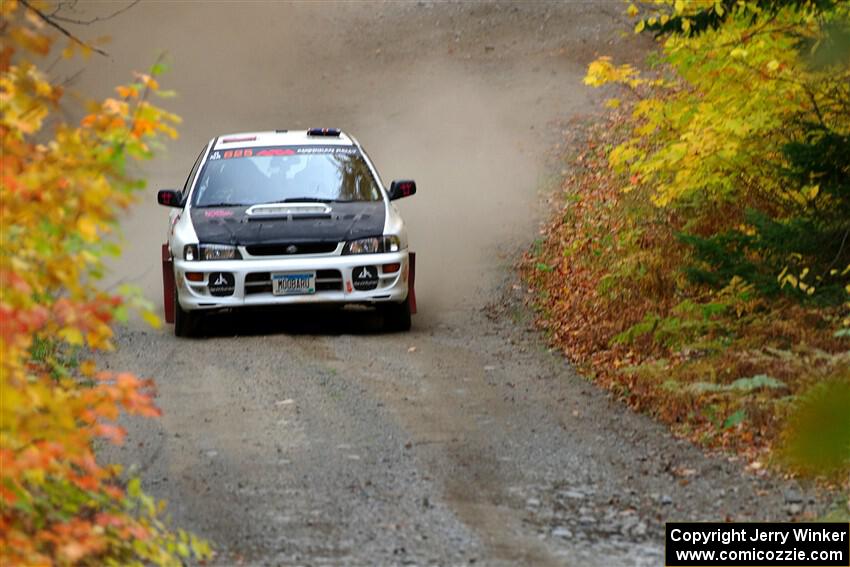 Aidan Hicks / John Hicks Subaru Impreza Wagon on SS15, Double Trouble.