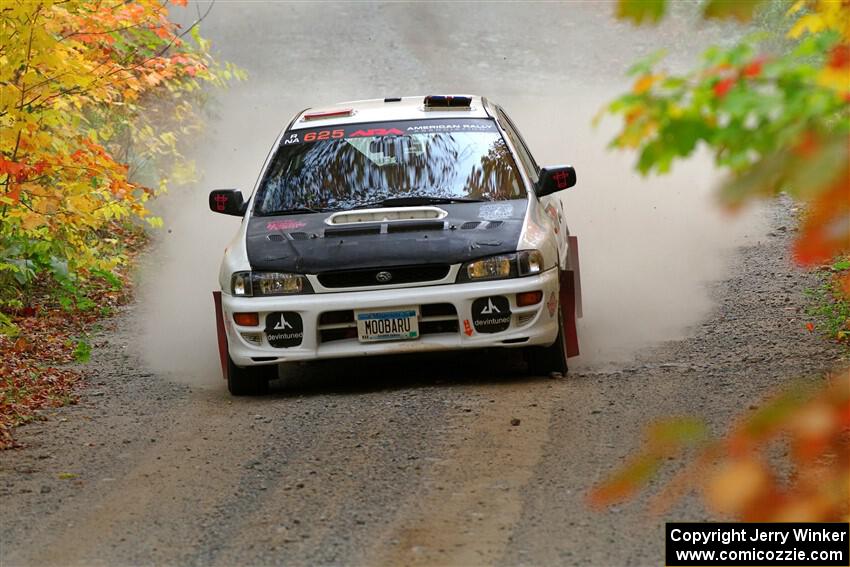 Aidan Hicks / John Hicks Subaru Impreza Wagon on SS15, Double Trouble.