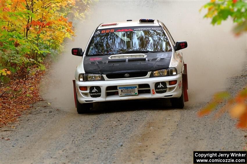 Aidan Hicks / John Hicks Subaru Impreza Wagon on SS15, Double Trouble.