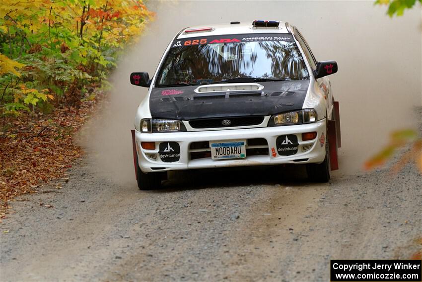 Aidan Hicks / John Hicks Subaru Impreza Wagon on SS15, Double Trouble.