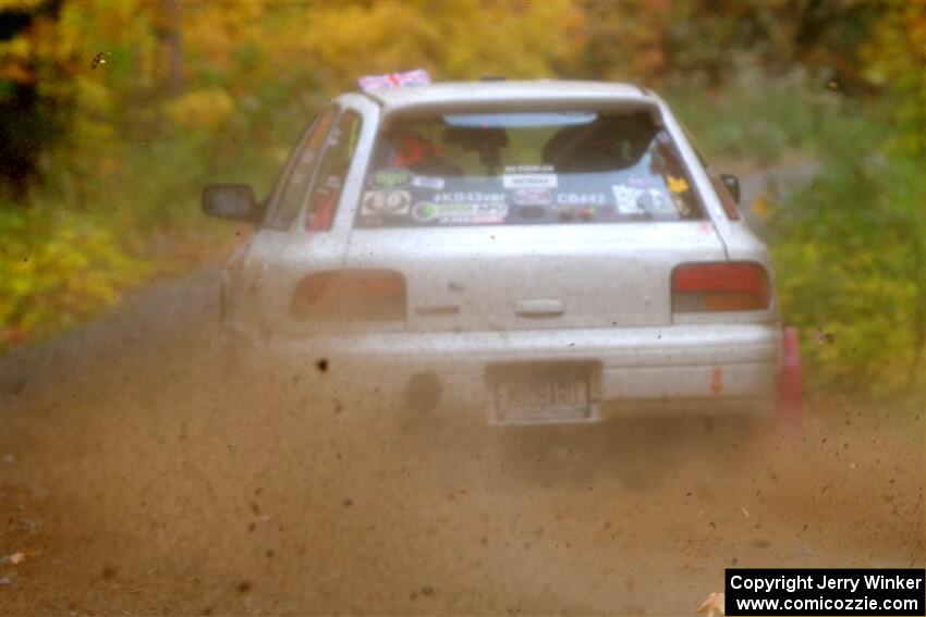 Aidan Hicks / John Hicks Subaru Impreza Wagon on SS15, Double Trouble.