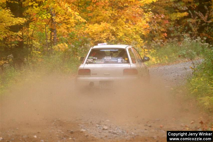 Aidan Hicks / John Hicks Subaru Impreza Wagon on SS15, Double Trouble.