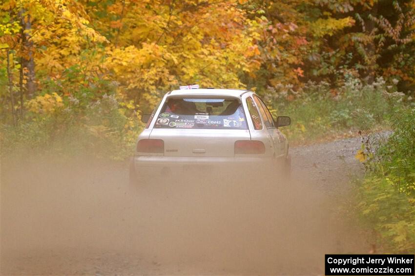 Aidan Hicks / John Hicks Subaru Impreza Wagon on SS15, Double Trouble.