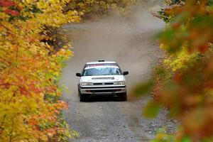 Nathan Coulter / Bryce Proseus Subaru Legacy on SS15, Double Trouble.