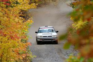 Nathan Coulter / Bryce Proseus Subaru Legacy on SS15, Double Trouble.