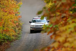 Nathan Coulter / Bryce Proseus Subaru Legacy on SS15, Double Trouble.