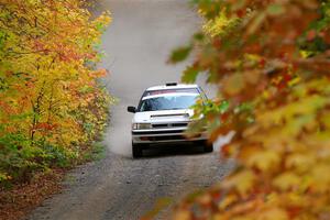 Nathan Coulter / Bryce Proseus Subaru Legacy on SS15, Double Trouble.