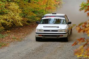 Nathan Coulter / Bryce Proseus Subaru Legacy on SS15, Double Trouble.