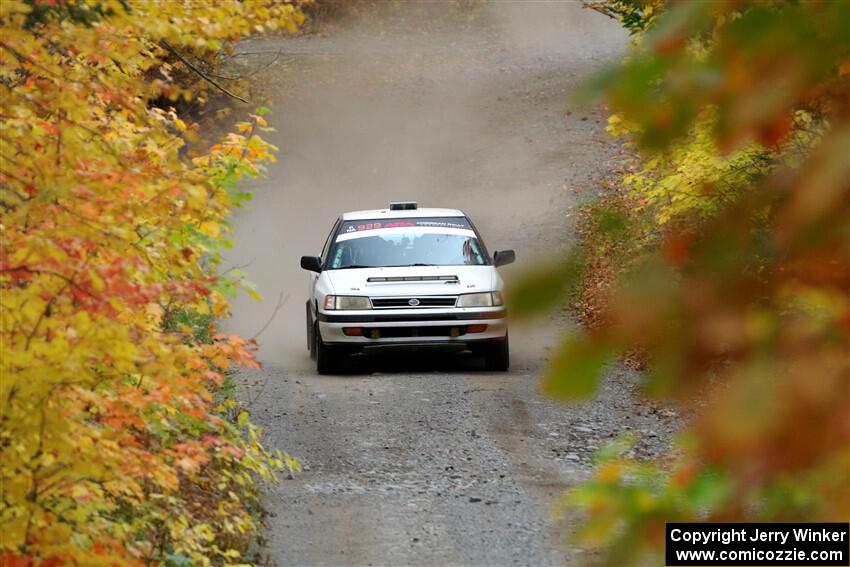 Nathan Coulter / Bryce Proseus Subaru Legacy on SS15, Double Trouble.