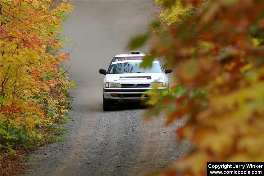 Nathan Coulter / Bryce Proseus Subaru Legacy on SS15, Double Trouble.