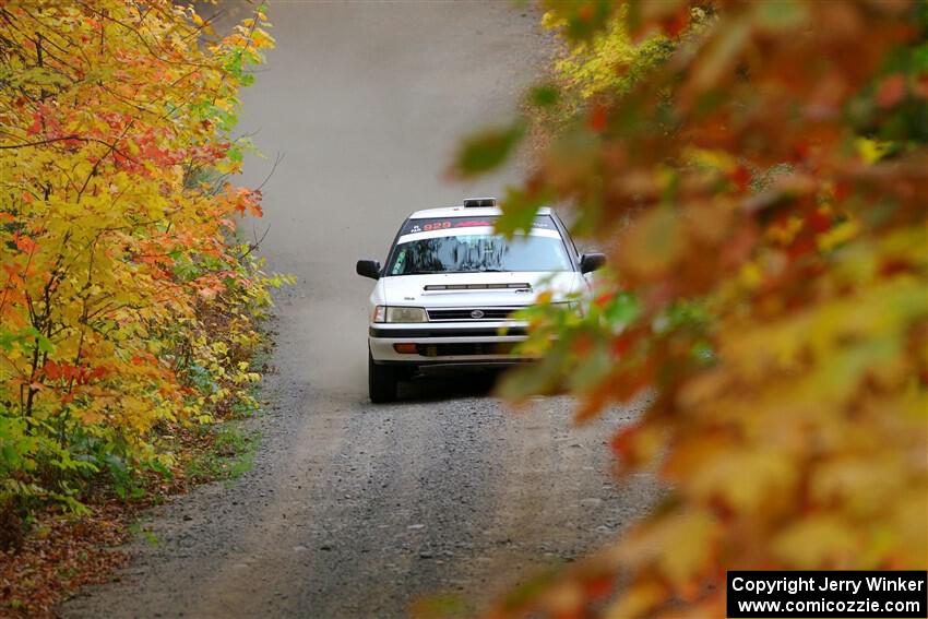 Nathan Coulter / Bryce Proseus Subaru Legacy on SS15, Double Trouble.