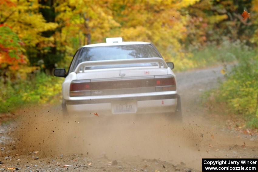 Nathan Coulter / Bryce Proseus Subaru Legacy on SS15, Double Trouble.