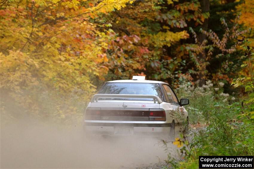 Nathan Coulter / Bryce Proseus Subaru Legacy on SS15, Double Trouble.