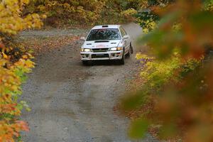 Andrew Williamson / Julia Stewart Subaru Impreza on SS15, Double Trouble.