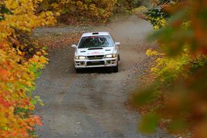 Andrew Williamson / Julia Stewart Subaru Impreza on SS15, Double Trouble.