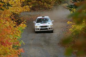 Andrew Williamson / Julia Stewart Subaru Impreza on SS15, Double Trouble.