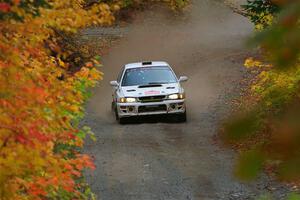 Andrew Williamson / Julia Stewart Subaru Impreza on SS15, Double Trouble.