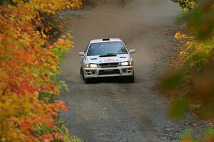 Andrew Williamson / Julia Stewart Subaru Impreza on SS15, Double Trouble.