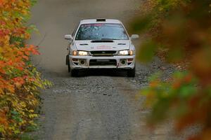 Andrew Williamson / Julia Stewart Subaru Impreza on SS15, Double Trouble.