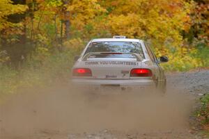 Andrew Williamson / Julia Stewart Subaru Impreza on SS15, Double Trouble.