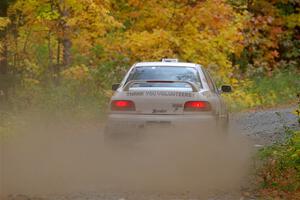 Andrew Williamson / Julia Stewart Subaru Impreza on SS15, Double Trouble.