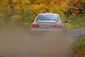 Andrew Williamson / Julia Stewart Subaru Impreza on SS15, Double Trouble.