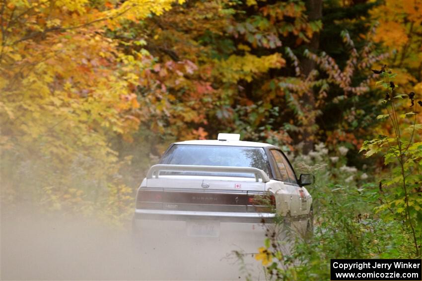 Nathan Coulter / Bryce Proseus Subaru Legacy on SS15, Double Trouble.