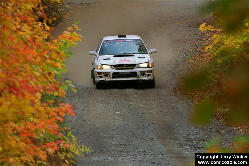 Andrew Williamson / Julia Stewart Subaru Impreza on SS15, Double Trouble.