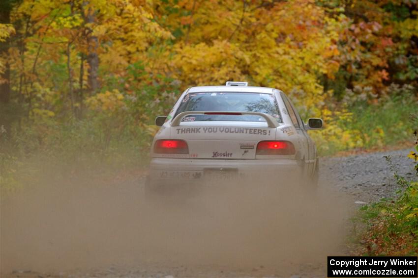 Andrew Williamson / Julia Stewart Subaru Impreza on SS15, Double Trouble.