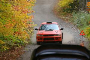 Travis Mattonen / Anikka Nykanen Subaru Impreza on SS15, Double Trouble.