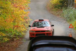 Travis Mattonen / Anikka Nykanen Subaru Impreza on SS15, Double Trouble.