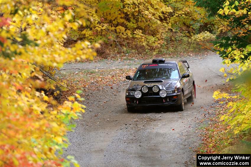 Ryan Pryzbylkowski / Stefan Trajkov Subaru Impreza on SS15, Double Trouble.