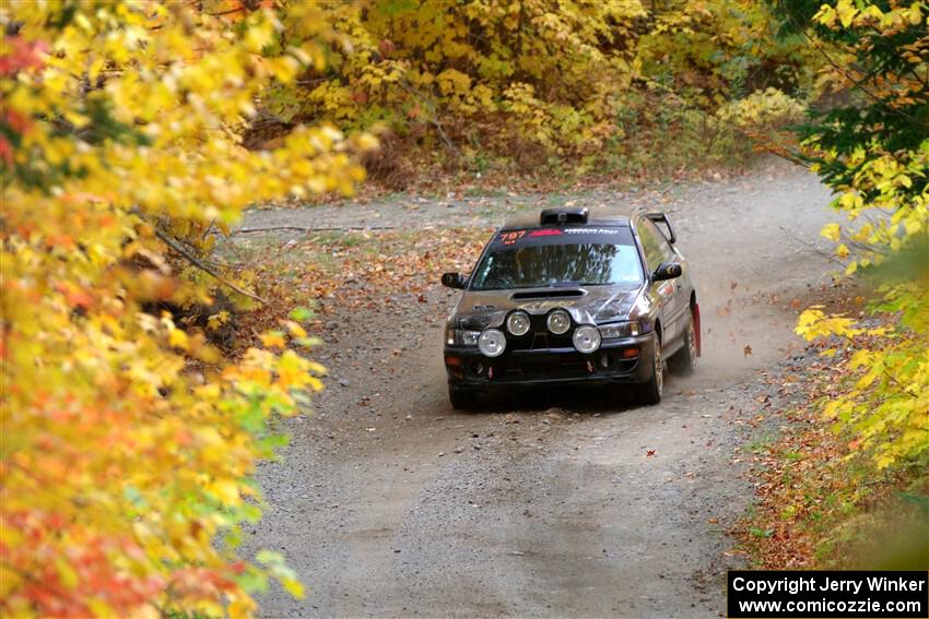 Ryan Pryzbylkowski / Stefan Trajkov Subaru Impreza on SS15, Double Trouble.